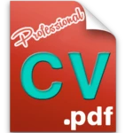 cv maker (resume maker) android application logo